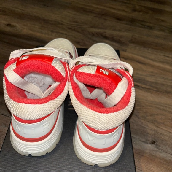 Amiri MA-1 Mesh Bi Color High Top Sneakers - Picture 8 of 9